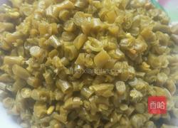 酸豆角炒肉末的做法图解1