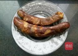 香肠炒西芹的做法图解2