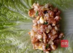 白菜肉卷的做法图解4