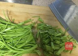 空心菜脆炒的做法图解2