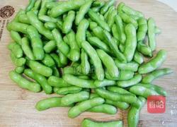 盐水毛豆的做法图解2