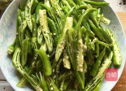 青椒炒肉的做法图解3