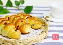 葡萄干小面包卷（中种）的做法图解16