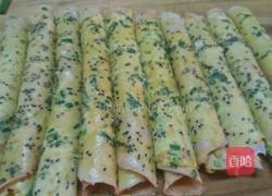 葱香鸡蛋卷饼的做法图解9