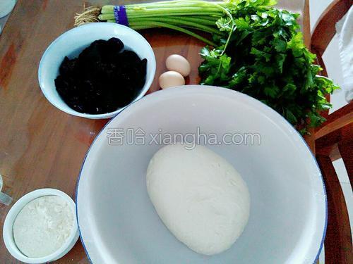 香芹木耳鸡蛋馅饺子的做法大全【图】_香芹木