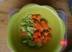 槐花粗粮烙饼的做法图解3