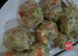 槐花粗粮烙饼的做法图解8