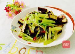 芹菜炒香干的做法图解6