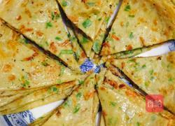 鸡蛋河虾饼的做法图解4