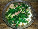 韭菜腌肉面