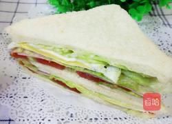 自制三明治的做法图解10