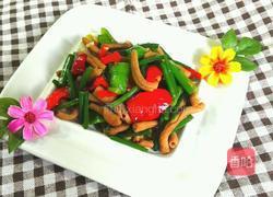 香辣韭苔炒鸭肠的做法图解5