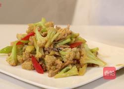肉片炒菜花的做法图解6