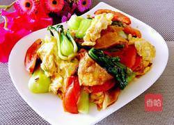 鸡蛋蔬菜炒饼的做法图解10