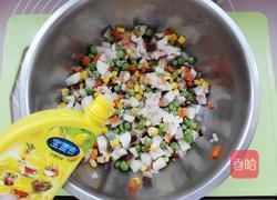 虾仁五色菜饼的做法图解5