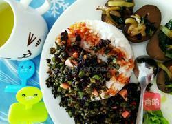 肉沫豆角盖浇的做法图解5