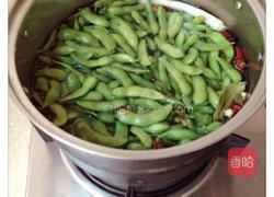 水煮毛豆的做法图解3
