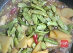 土豆炖豆角的做法图解6