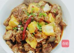 土豆烧排骨的做法图解7