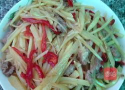 土豆丝炒瘦肉的做法图解10