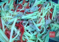 土豆丝炒瘦肉的做法图解9