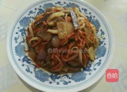 三丝炒洋葱的做法图解6