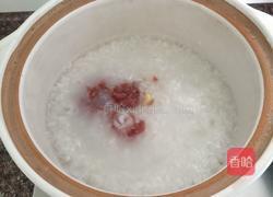 皮蛋瘦肉粥的做法图解5