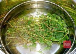 马齿苋蒜香鸡蛋饼的做法图解2