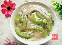 丝瓜平菇汤的做法图解8