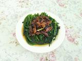 豆豉鲮鱼油麦菜