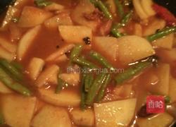 番茄豆角烧土豆的做法图解9