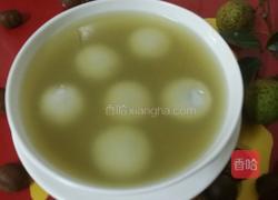 绿豆汤圆的做法图解3