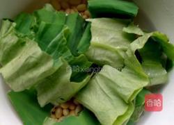 荷叶豆浆的做法图解3