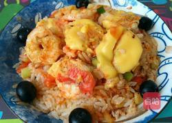 电饼铛芝士焗饭的做法图解6