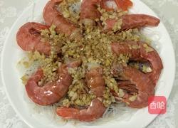 蒜蓉粉丝蒸虾的做法图解8