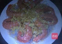 蒜蓉粉丝蒸虾的做法图解9