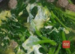 芥菜肉丸鸡蛋汤的做法图解6