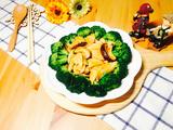 西兰花双菇