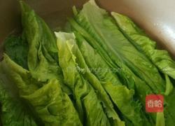 油淋生菜的做法图解2