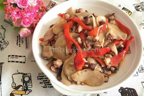 爆炒香辣鱿鱼杏鲍菇的做法 菜谱 香哈网 爆炒香辣鱿鱼杏鲍菇的做法 菜谱 香哈网