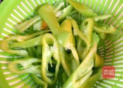青椒炒肉的做法图解4