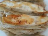 韭菜虾仁锅贴