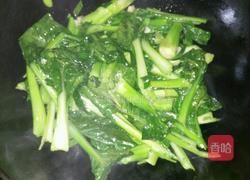 蒜香菜心的做法图解4