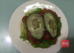 奥尔良鸡腿堡的做法图解12