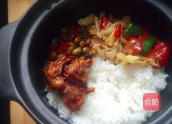 红烧仔鸡煲仔饭的做法图解4