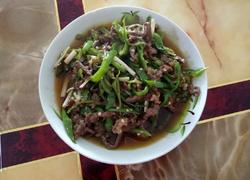 青椒牛肉