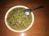 豆酱肉末炒豆角