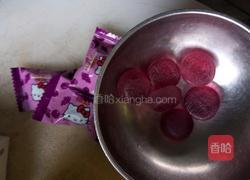 葡萄味布丁的做法图解1