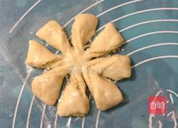 椰蓉花朵面包 冷藏中种法的做法图解10