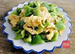 青椒炒鸡蛋的做法图解13